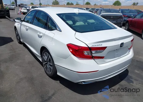 2022 Honda Accord Hybrid Ex-L из США, поврежденный, VIN 1HGCV3F53NA002685